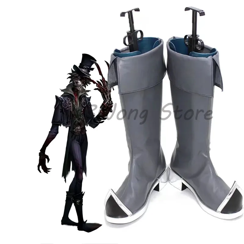 

Game Identity V Jack Cosplay Shoes Boots Anime Role Play Halloween Carnival Party Outfit Christmas Props Custom Made Women Men