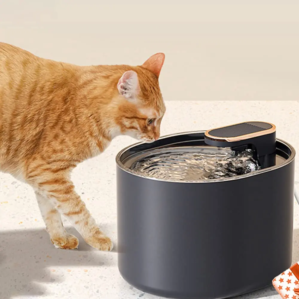 Pet Fountain Cat Water Dispenser 3l/100oz Large Capacity Split Design Automatic Circulation Water Fountain for Cats Dogs Pet