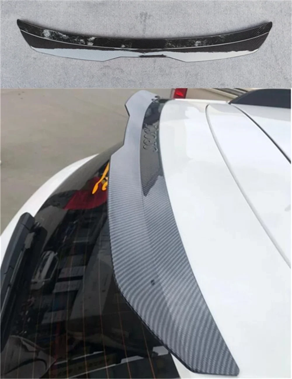 Rear Roof Spoiler Wing Hatchback Universal for Seat LEON Maxton MK1 Mk2 Mk3 MK4 MK5 MK6 MK7.5 Volkswagen GOLF 2014-2018