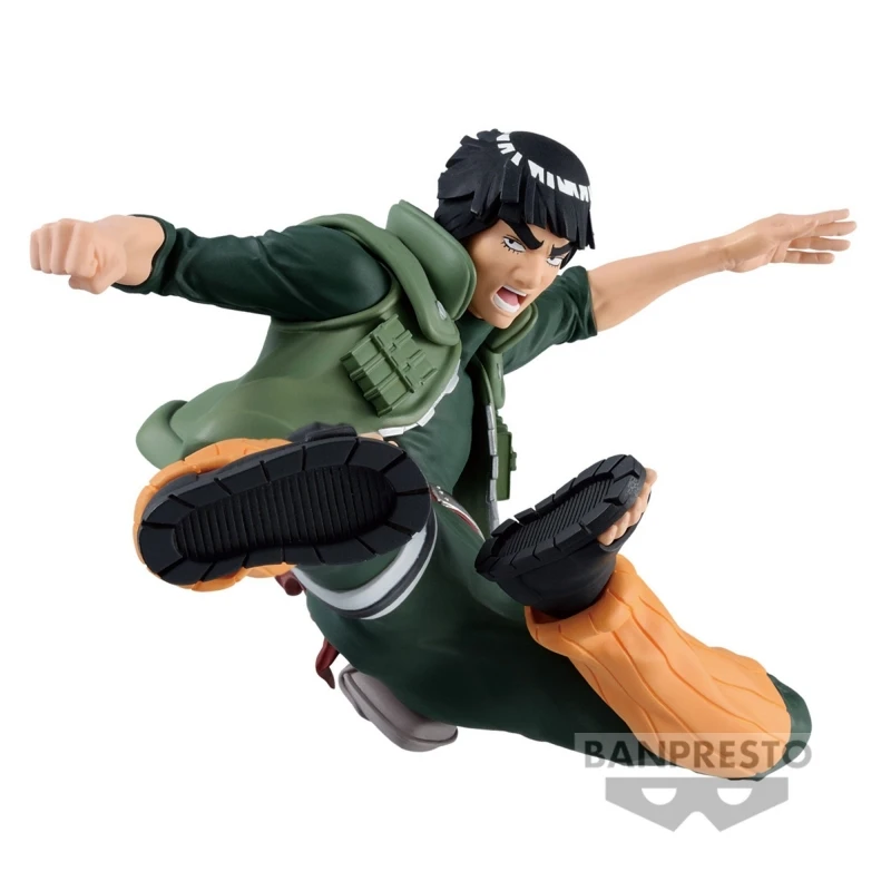 Bandai Original 15Cm VIBRATION STARS Might Guy Action Figure NARUTO Shippuden Toys For Kids Gift Collectible Model Ornaments