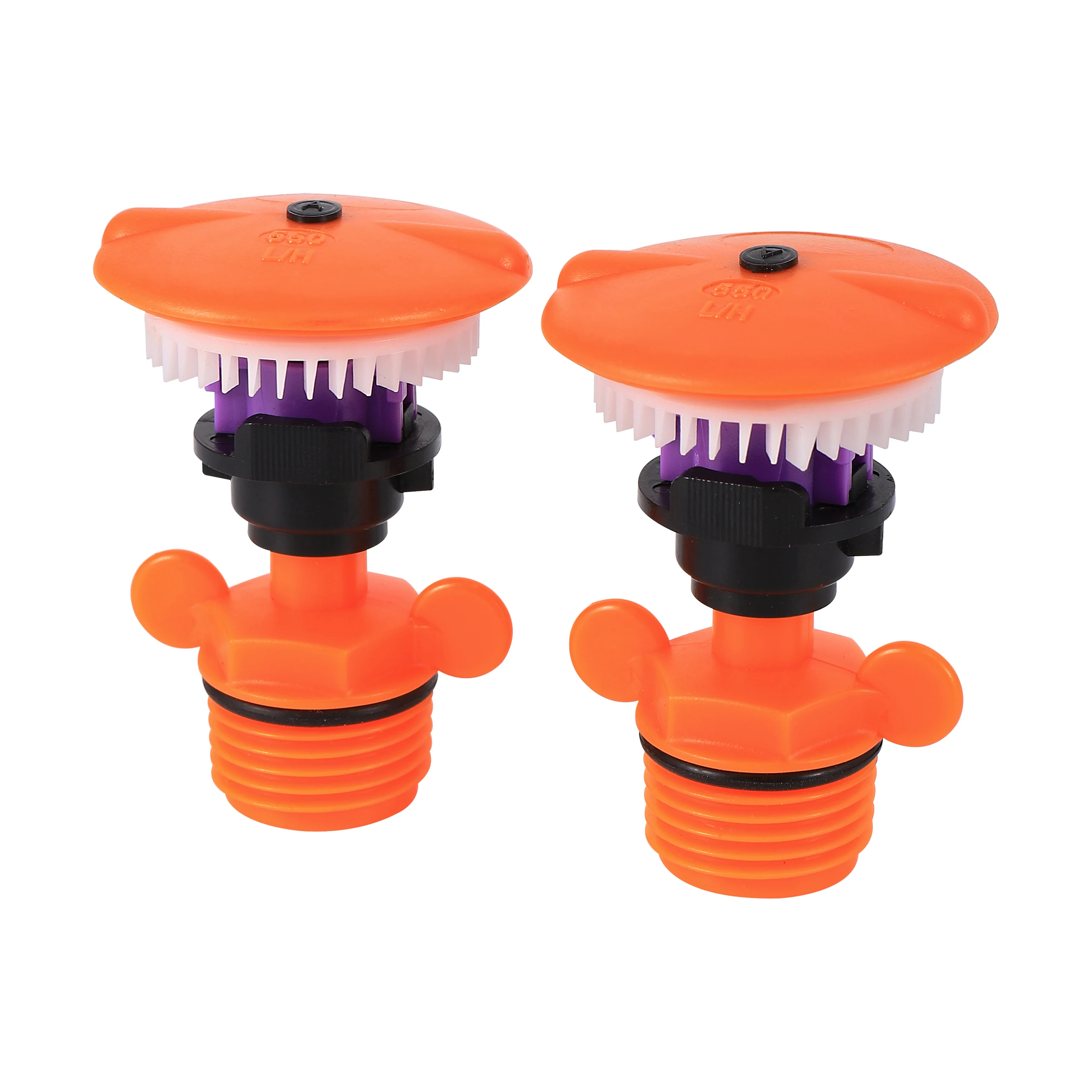 

10Pcs 1/2"Male Thread Water Rotary Sprinkler 360 Degrees Adjustable Farm Garden Lawn Watering Irrigation Rotary Nozzle 550L/h