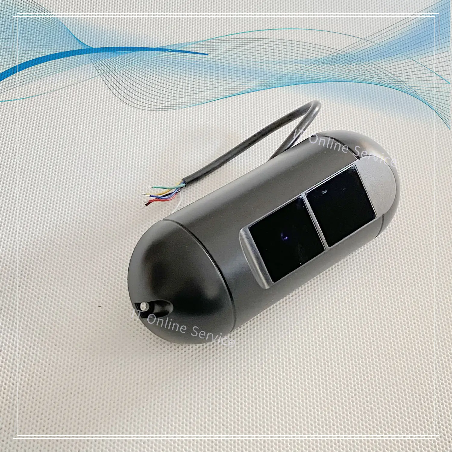 

High Sensitivity TOF Safety Beam Sensor, Infrared Light Curtain for Rolling Shutter Door, 80‑1000cm Detection Distance