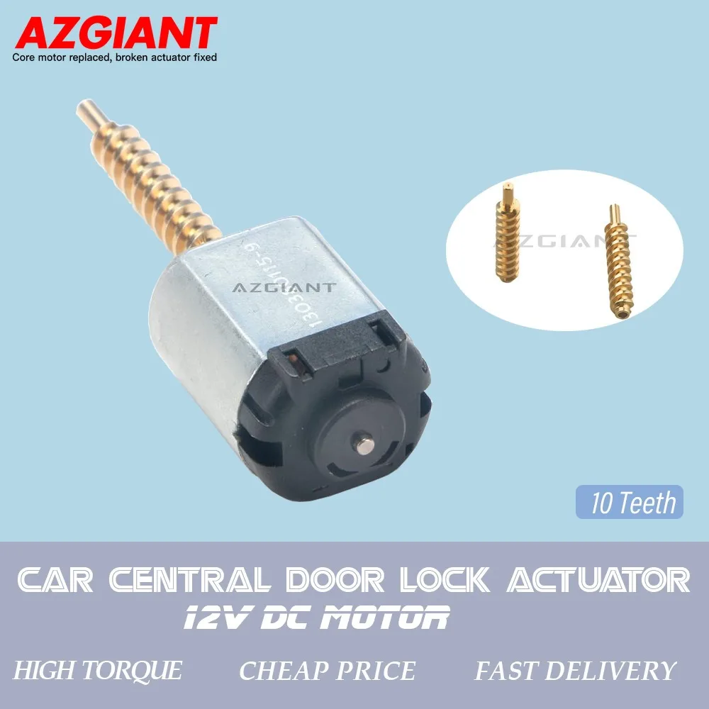 

AZGIANT 1-5pcs 10Teeth Car Power Door Lock Actuator 12V DC Motor Engine Repair For Nissan Patrol Y60 Y61 GT-R 350Z 80553CD70B