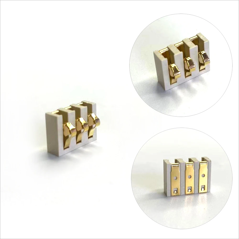VOIONAIR 50Pcs 0986237A02 Battery Contact Connector For MTX960 MTX900 GP340 GP388 GP328 GP338 GP360 GP380 Radio Accessories