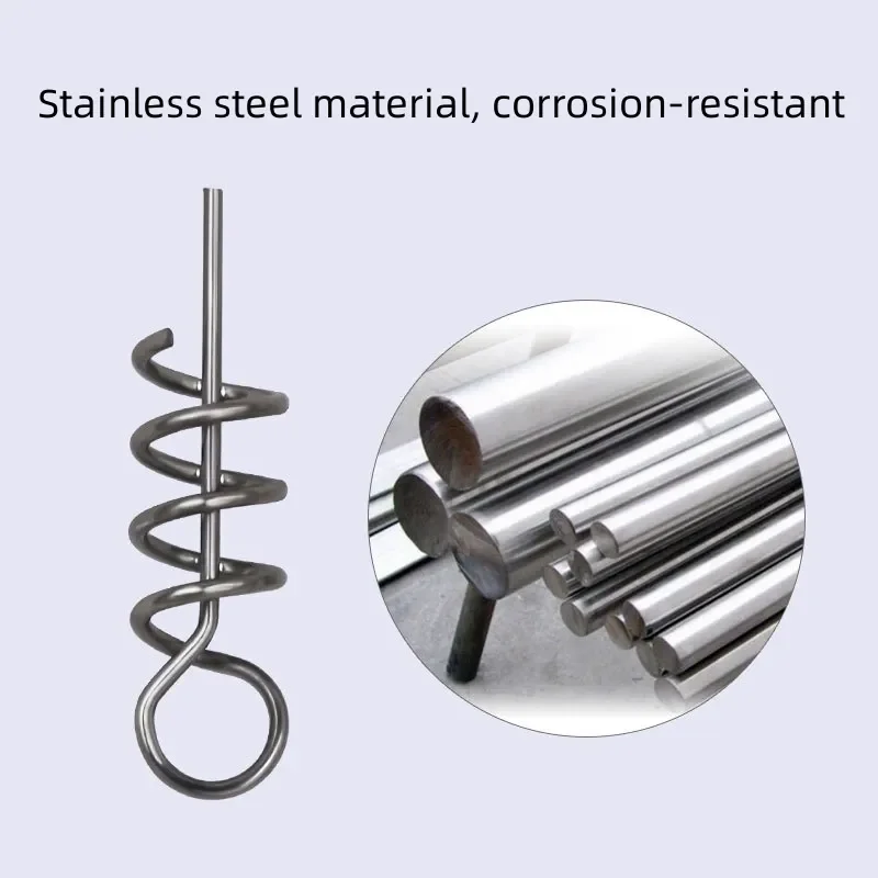 TAKEDO 15 مللي متر 25 مللي متر 35 مللي متر تهزهز إغراء موصل إغراء مسامير الفولاذ المقاوم للصدأ قطب ستينغر الصيد إغراء موصل الربيع قفل المفاجئة