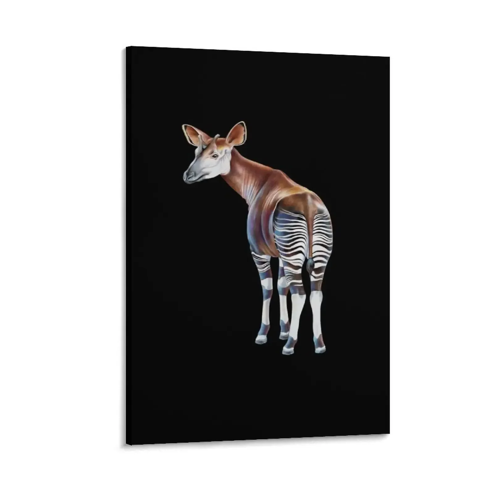

Okapi Canvas Painting anime room decorations for girls cute room decor paintings wall decor