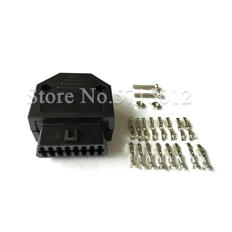 Universal OBD2 16 Hole female Connector Adaptor Car Diagnostic Tool J1962F ELM327 OBD Connector