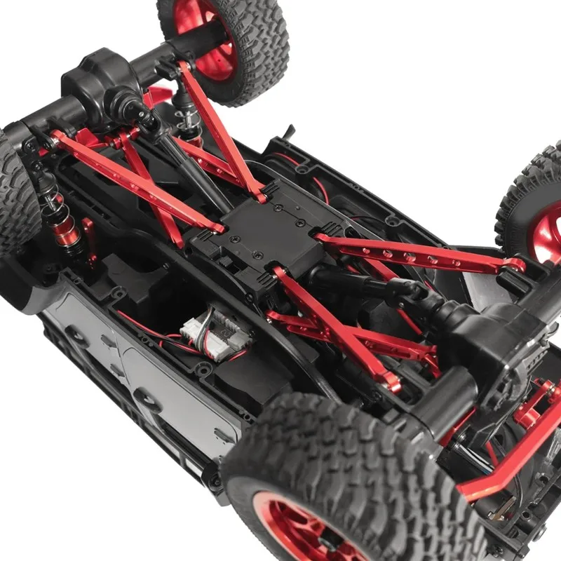 Ensemble de biellettes de direction AINY, échelle 1/12 pour MN128 pour MN86 G500, châssis métallique pour voiture RC, conception durable et de haute précision