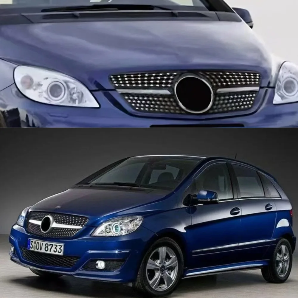 For Sport Front Bumper Grill Inlet Grille Gri For Mercedes Benz B-Class W245 B160 B180 B200 B250 2009-2011 - Tuning Accessory