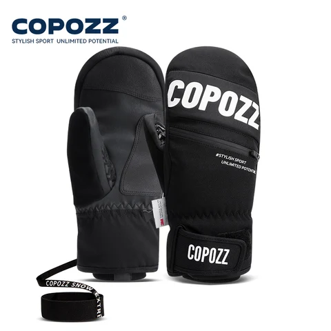 COPOZZ Утепленные лыжные перчатки 3M Thinsulate