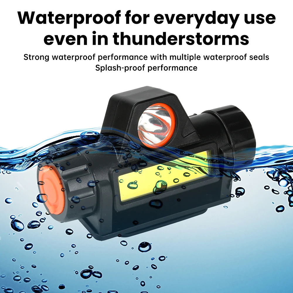 لحام غطاء الوجه مصباح USB شحن XPE + COB ثنائي الغرض العلوي الأرجون قوس غطاء لحام لحام الإضاءة ليلة المشي لمسافات طويلة في الهواء الطلق