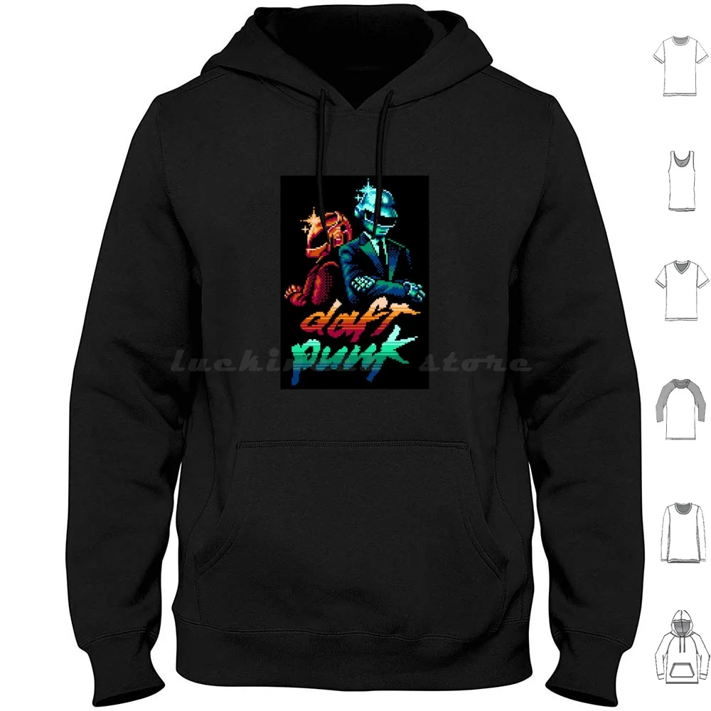 Daft Punk | | Electronic Music Dj Hoodies Long Sleeve Daftpunk Interstella5555 Interstella5555Pinterest