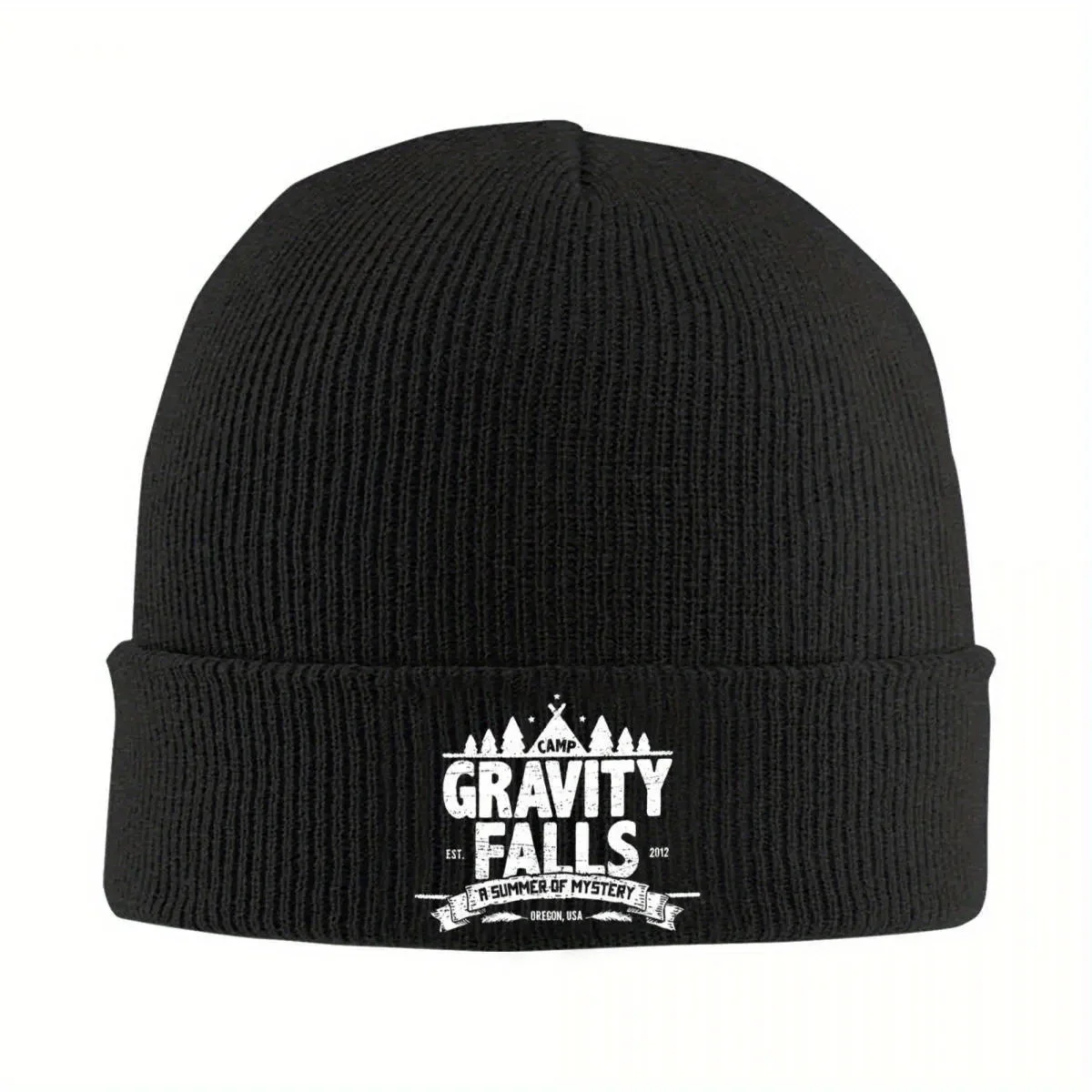 2026 Camp Gravity-Falls Hat Autumn Winter Skullies Beanies New Cap Men Women Knitted Caps