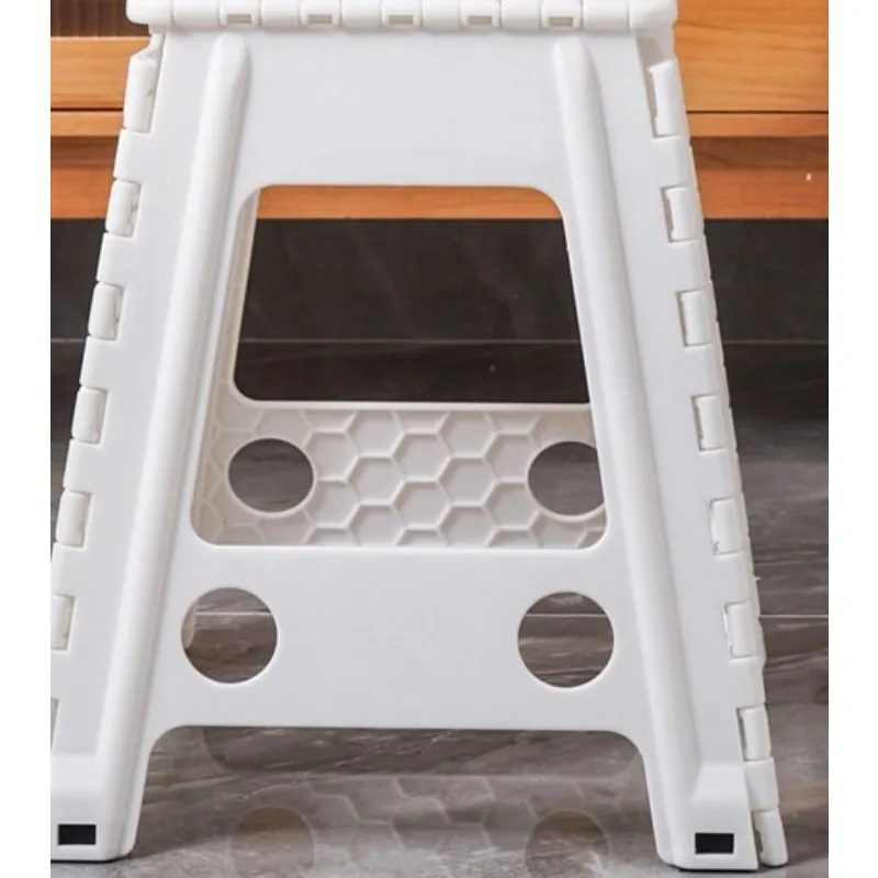 Folding stool household dining chair portable outdoor thickened small bench chair