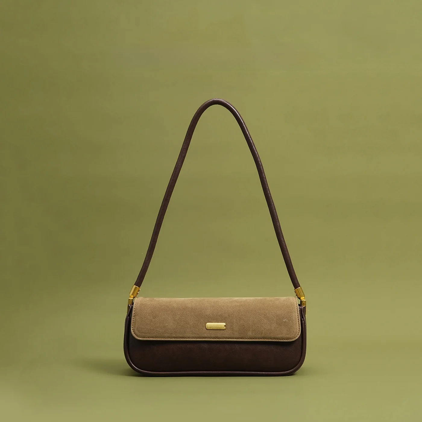 

Faionable Urban Women's oulder Bag Charliekelli 2026 New Sle Ci Casual Magnetic Bule Closure PU Leather Breadsti Bag