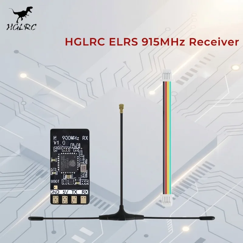 

HGLRC ELRS 915MHz Receiver for FPV Freestyle Long Range Drones DIY Parts