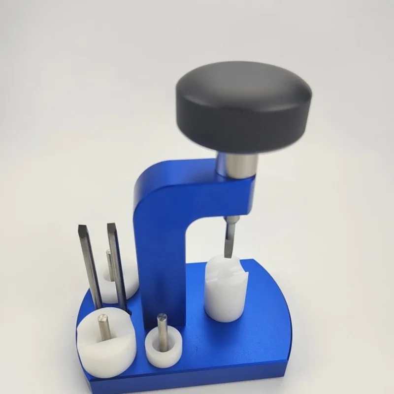 watch repair tool, precision pry bottom cover machine, watch bottom tilting machine
