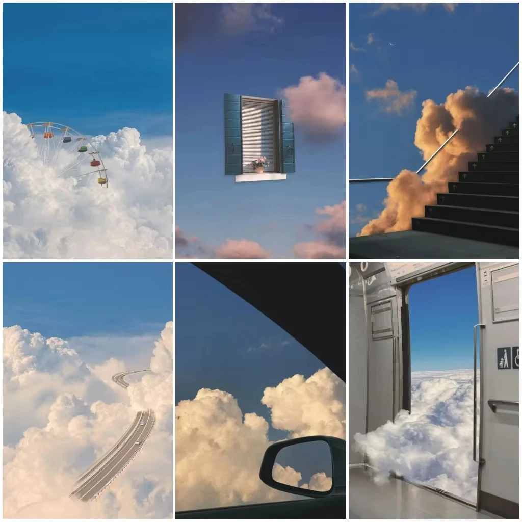 Oil Painting By Numbers Kits Whimsical Abstract Modern Wall Drawing Canvas DIY Pictures By Numbers Home Decor,No Frame