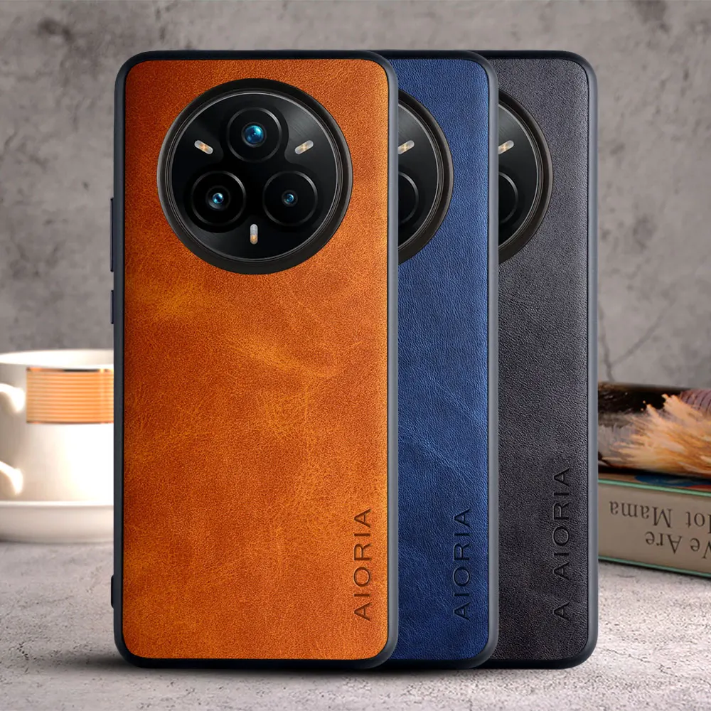 Funda para OPPO Realme 14 Pro Plus Realme 13 Pro Plus 5G 4G coque Funda de cuero Vintage de lujo funda para realme 14 pro funda