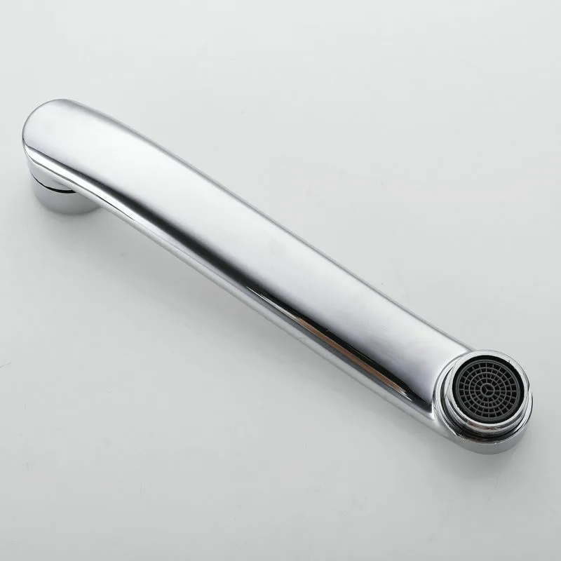 Stainless Steel Sink Faucet Pipe In-wall Water Outlet Elbow S-bend Extension Tube Bathroom Kitchen Faucet Leaking Repair Parts