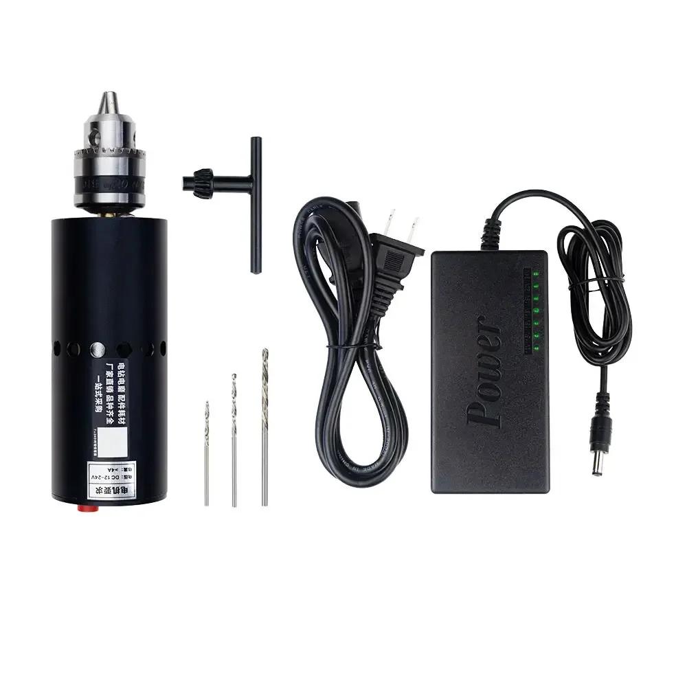 

775/555 Mini Hand Drill Electric Household Drilling Multifunctional DIY Grinding Cutting Rust Removal Polishing Electric Grinder