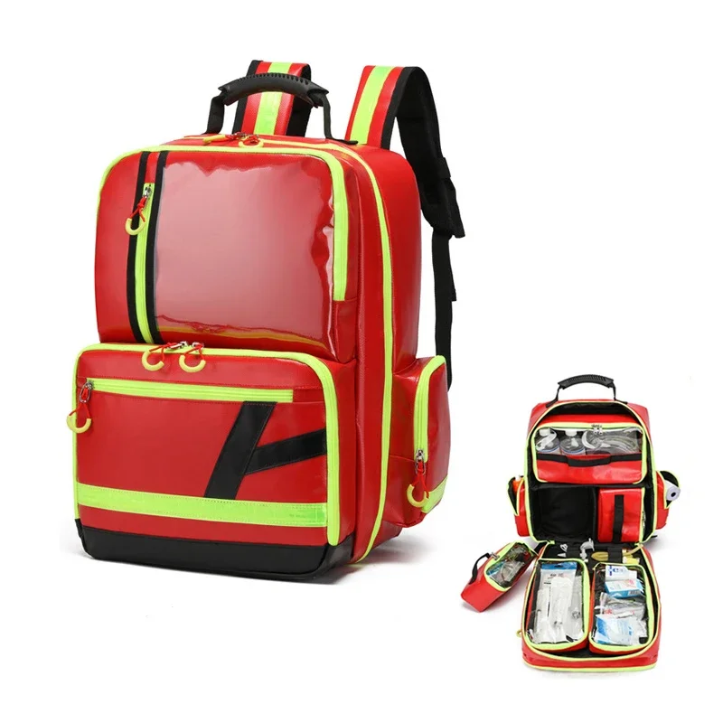 First Aid Kits Emergency Rescue Backpacks Large Capacity Sorted Storage Outdoor Camping Survival Kits Medical Kits