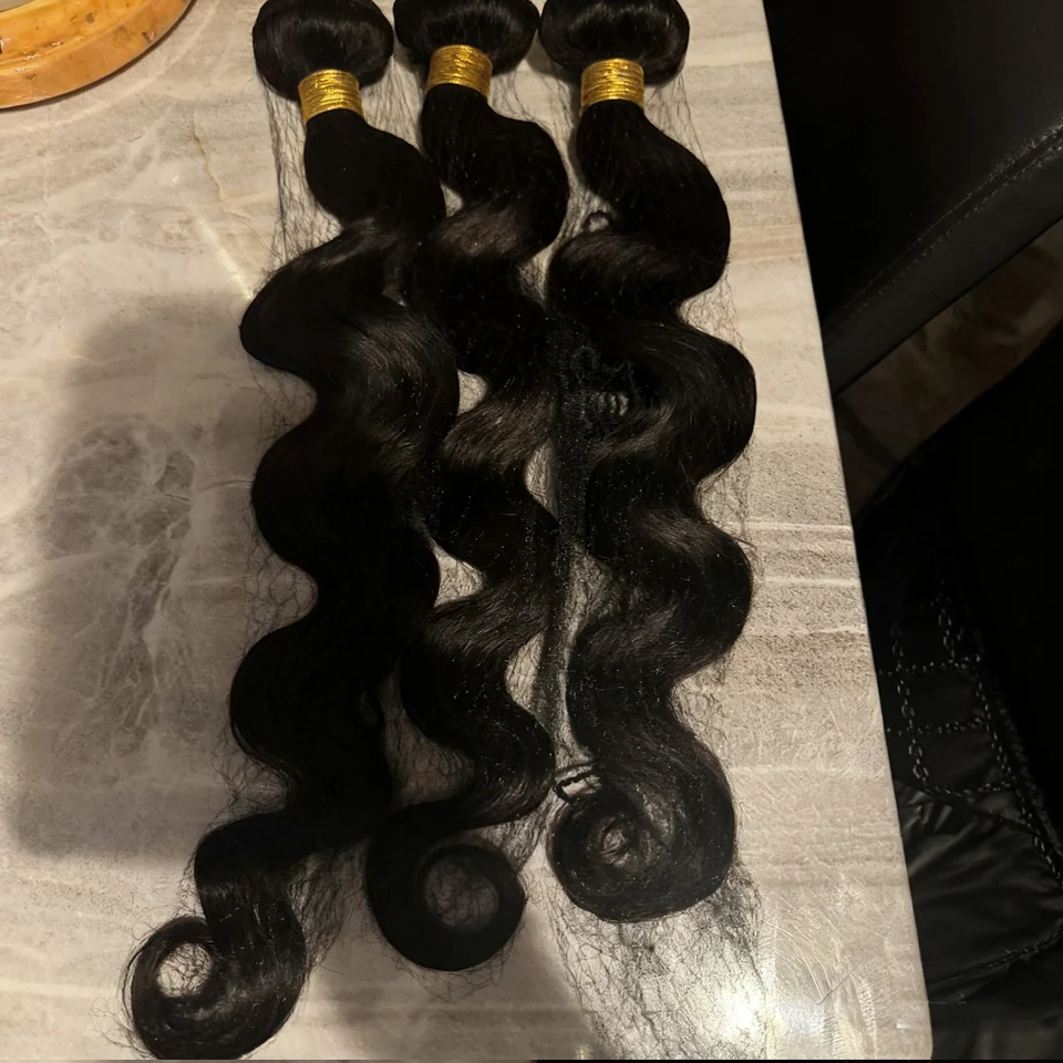 30 40 Long Body Wave Bundles Human Hair 8-40 Inch Brazilian Raw Unprocessed Raw Virgin Human Hair Wavy 2/3/4 Bundles image 2