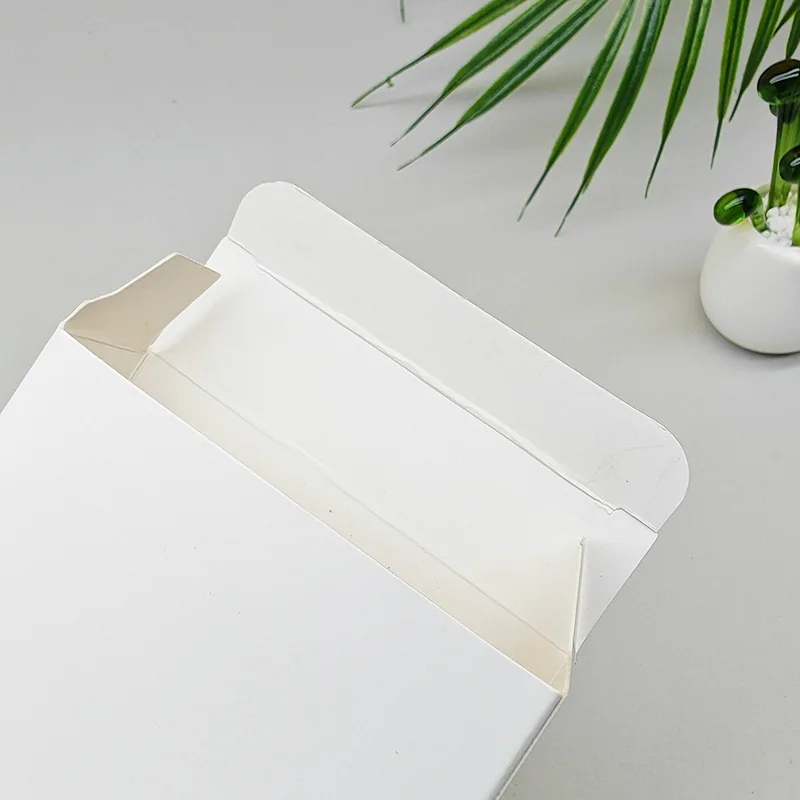 20 عبوة من صندوق الورق الأبيض الصغير، صندوق تعبئة المكونات الإلكترونية العامة، صناديق كرتون مسطحة قابلة للتخصيص