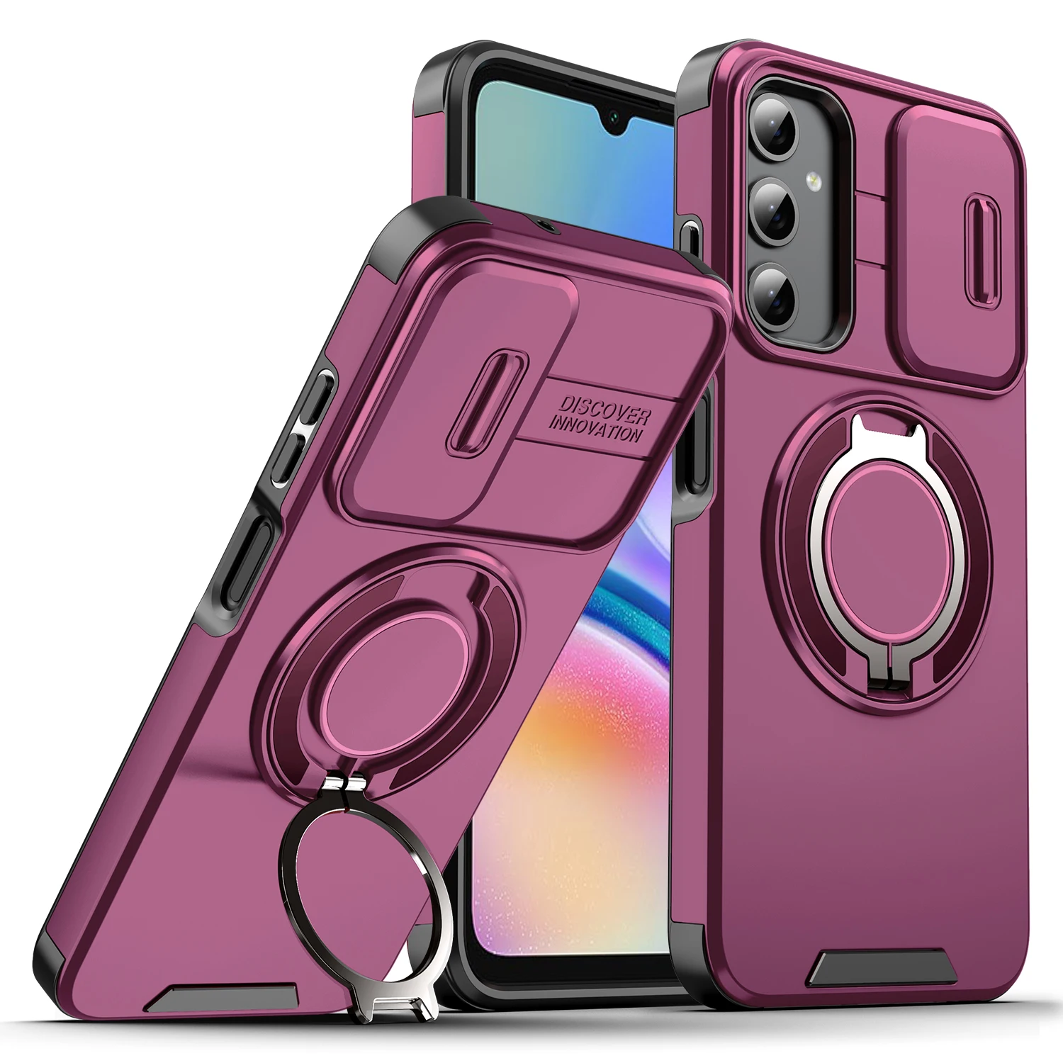 DECLAREYAO Original Personalized Luxury Matte Hard Light Slim Soft Edge Covers For Samsung Galaxy A05S Cover MagneticA4