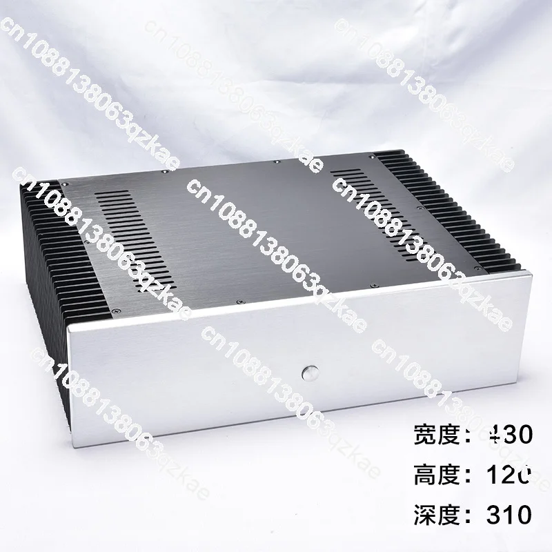 Heat dissipation on both sides, all-aluminum power amplifier chassis BZ4312 pure rear stage, Class A power amplifier chassis