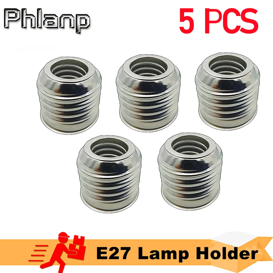 5pcs 220V E27 To E14 Lamp Holder Converter Socket Light Bulb Lamp Holder Adapter Plug Extender Led Light