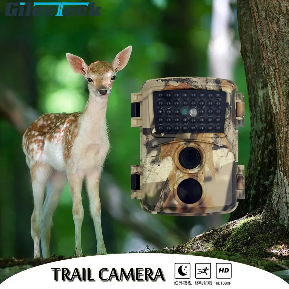HD 1080P 12MP Resolution Outdoor Hunting Cam Night Vision Mini Hunting Trail Camera Wildlife  Hunting Camera Photo PR600