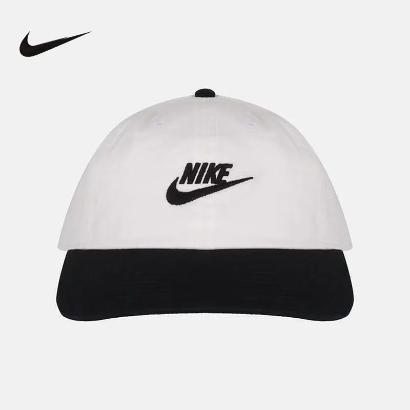 Nike Official Sport Spring Unisex Sunshade Running Duck Tongue Hat Comfortable Lightweight Cap FB5368 101