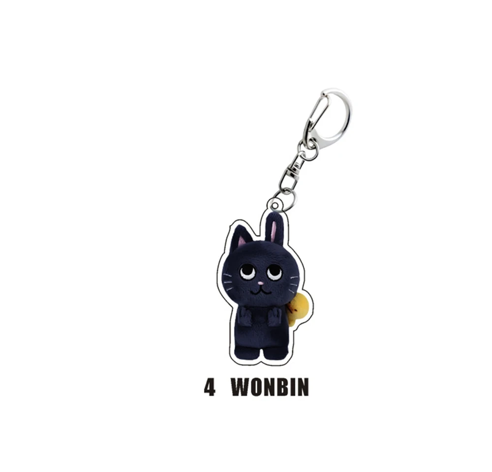 KPOP RIIZE Keyring Cartoon Figure Acrylic Keychain EUNSEOK SHOTARO WONBIN SOHEE ANTON Key Chain Cute Bag Pendant Fans Gift