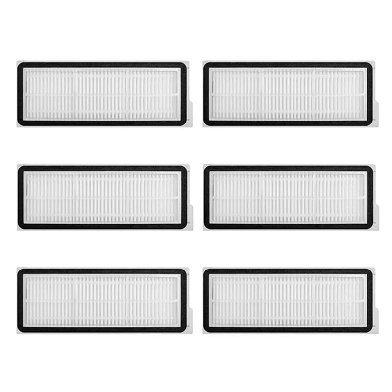 Filtro Hepa de alta calidad-6PCS para Roborock Q Revo Maxv / Roborock P10 Pro Robot repuestos de aspiradora Accesorios