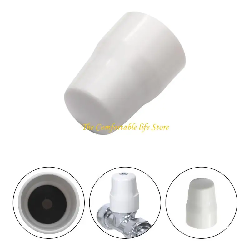 A9LA 4PCS غطاء أنبوب الماء يغطى الشفاه المزخرفة لصمامات الحنفي