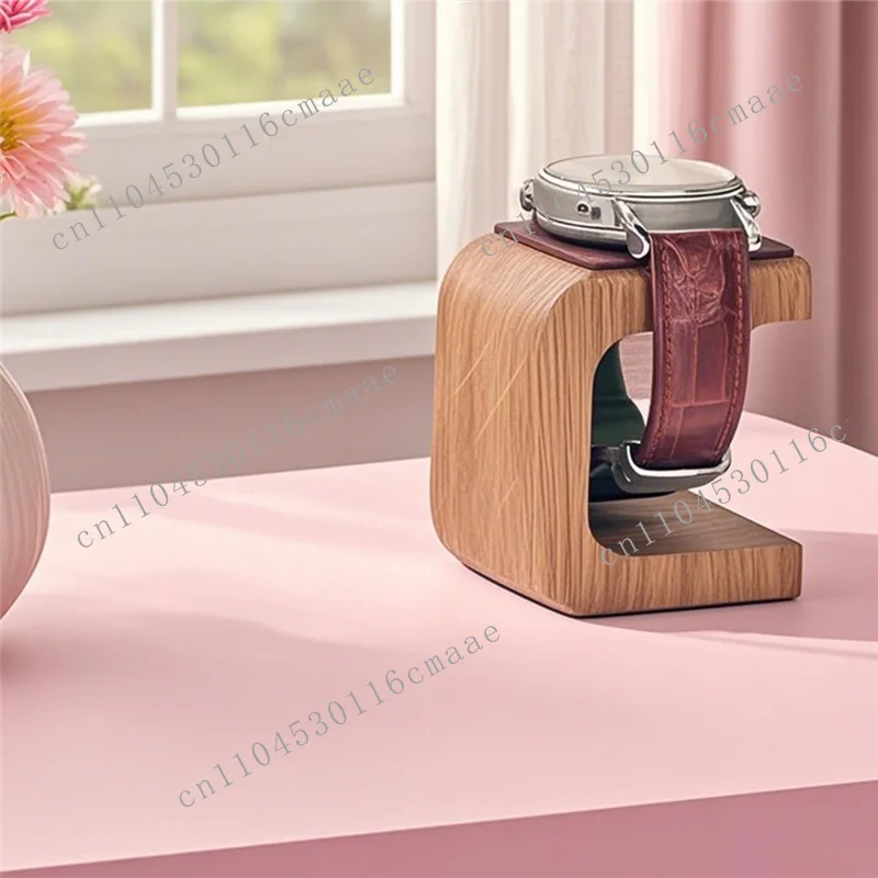 

New - Wooden Watch Stand Jewelry Storage Display Solid Wood Stand
