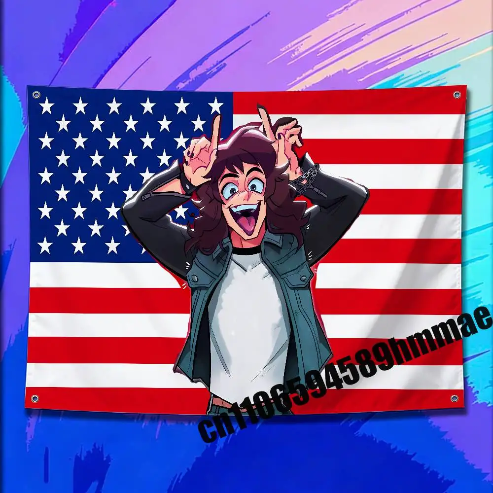 

For 150*200cm 60*110cm 80*120cm 100*150cm 50*70cm Pink America USA J-Joseph Quinn Flag Outdoor Wall Banner Tapestry Cover