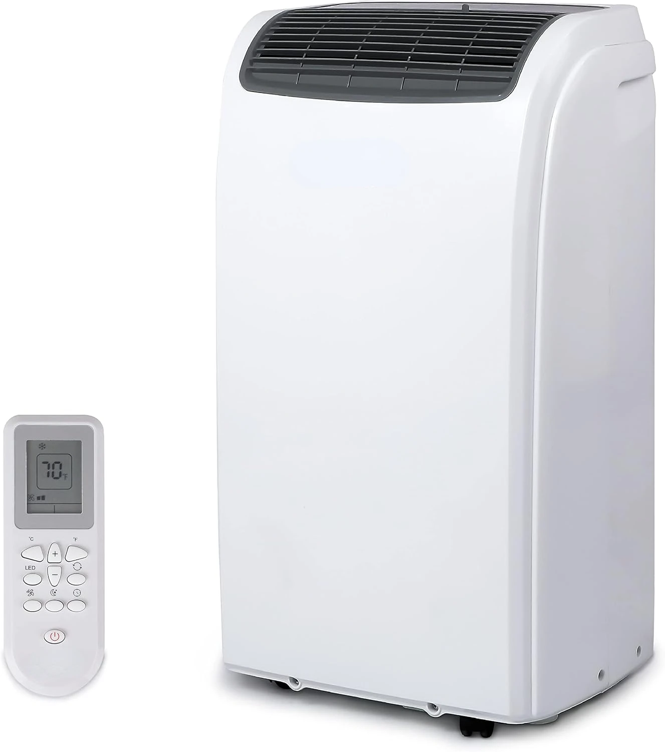 

Air Conditioner, 12,000 BTU Air Conditioner Portable for Room and Heater up to 550 Sq. Ft. with Remote Control