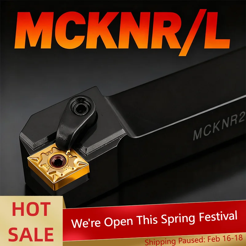 

Токарный инструмент MCKNR2020 MCKNR2525 MCKNR3232, наружный токарный станок MCKNR MCKNL, держатель токарного станка, режущий инструмент с ЧПУ, режущий стержень