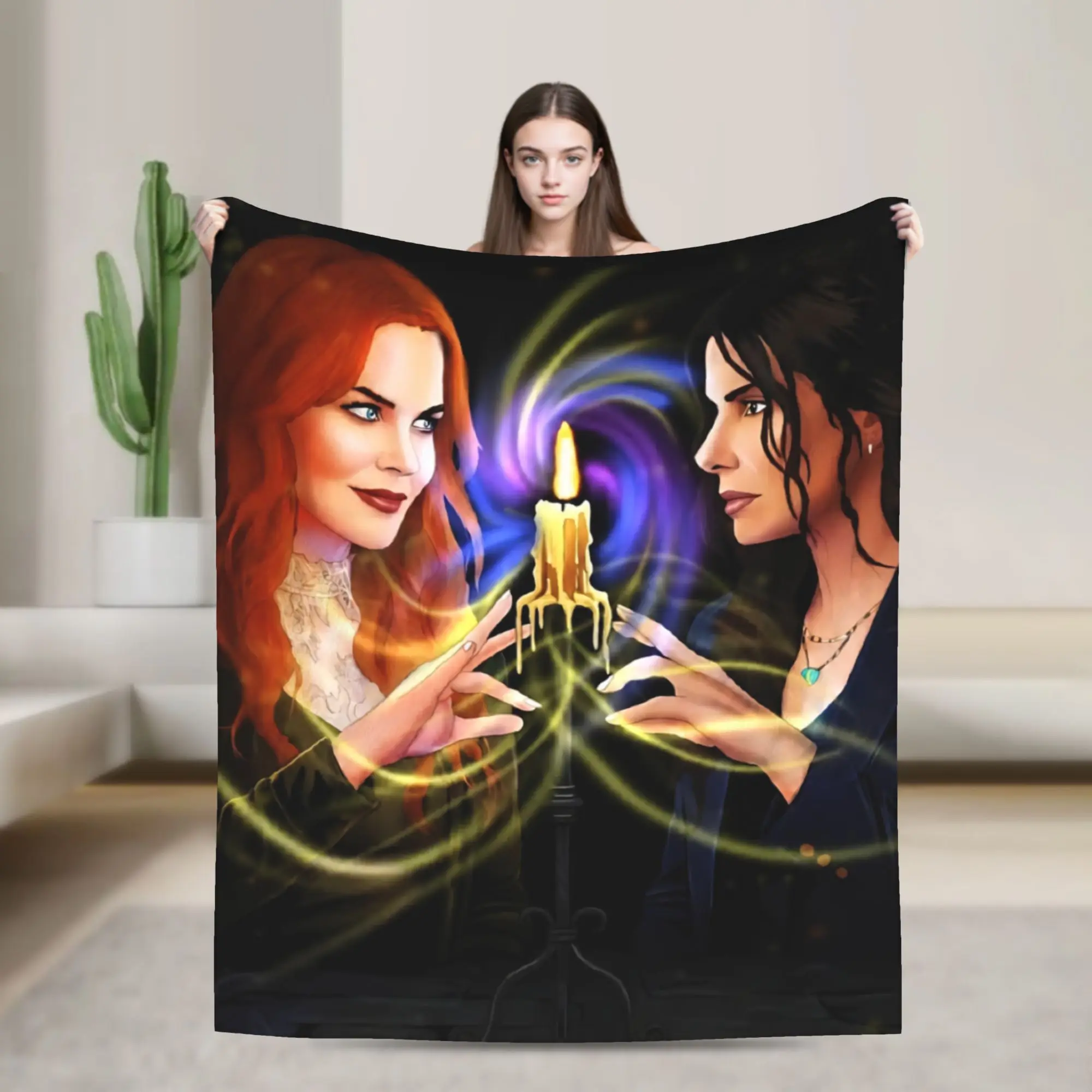 Super Soft Practical Magic 2 Movie 2026 Throw Blanket Premium Fleece Flannel Lightweight  Bed Blanket Warm Plush Blankets