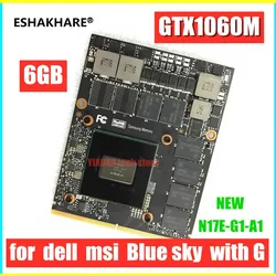 gtx1060m GTX 970M 1060M 6GB GTX1070M 8GB Graphic GPU Card For Dell Alienware 18 M18X R2 R3 R4 For HP For MSI Clevo notebook