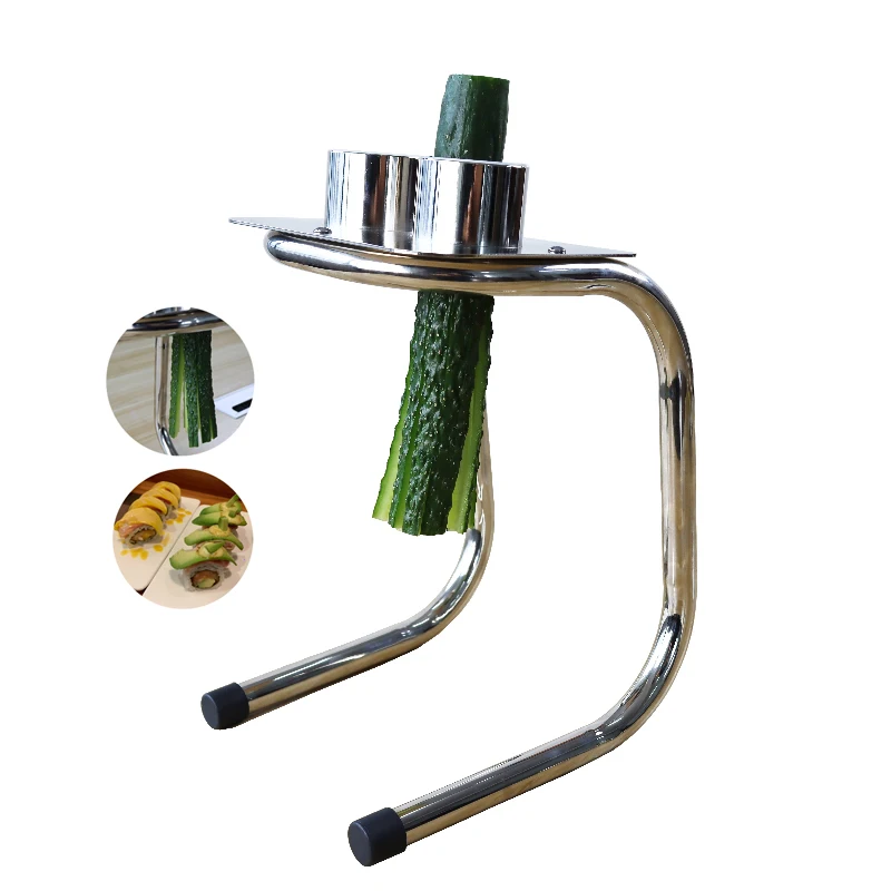 Manual Cucumber Cutting Machine For Sushi Cut Cucumber Strips Machine Stainless Steel Carrot Strip Cutter