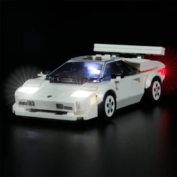 Vonado LED Lighting Set for 76908 Sports Cars Speed Racing Collectible Bricks Light Kit, Not Included Building Model