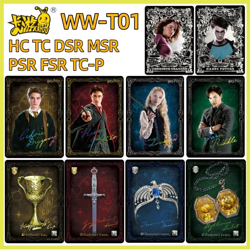 

KAYOU Authentic Harry Potter Magic Collection Card Ultimate Edition Movie Characters Rare HC TC DSR MSR Collection Card
