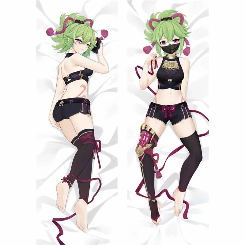 

Dakimakura Anime Kuki Shinobu Double-sided Print Life-size Body Game Pillow Cover Bedding Gifts