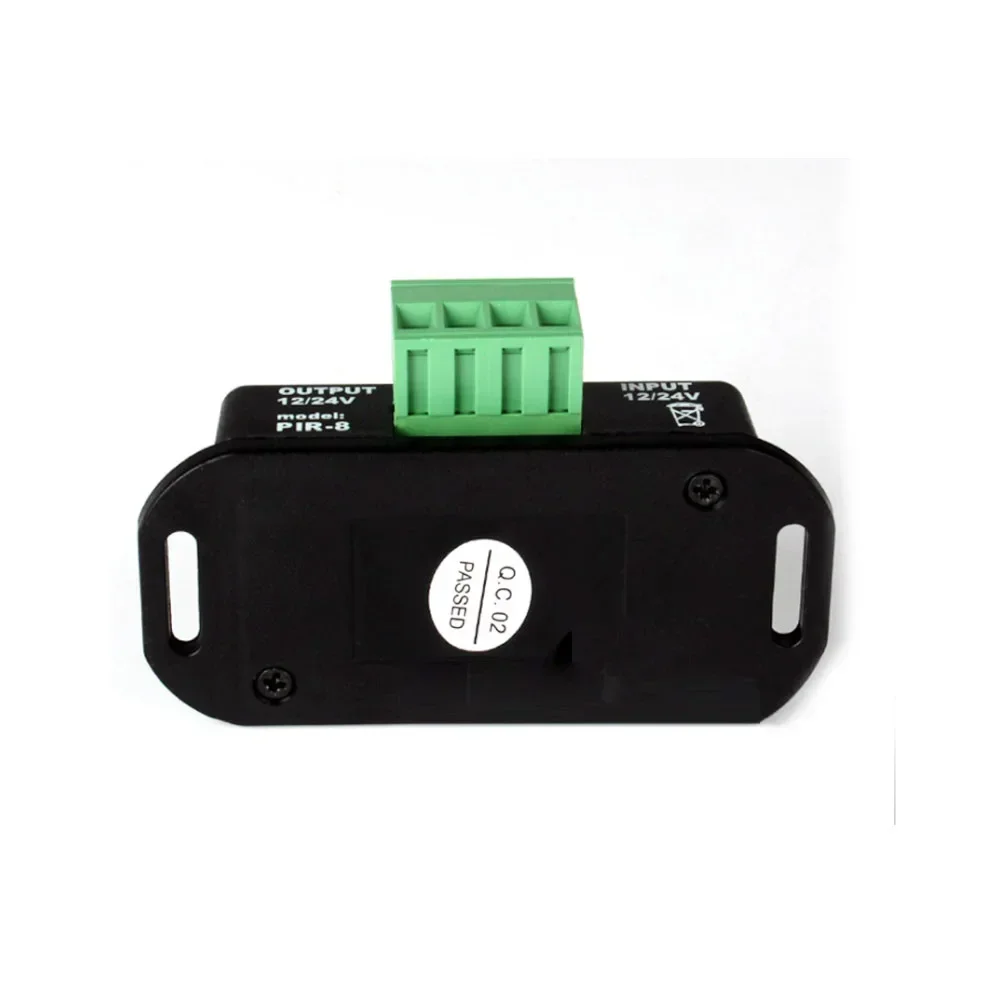 Detector de sensor de movimiento infrarrojo 5~8 M Interruptor automático para luz LED DC 12V - 24V 8A