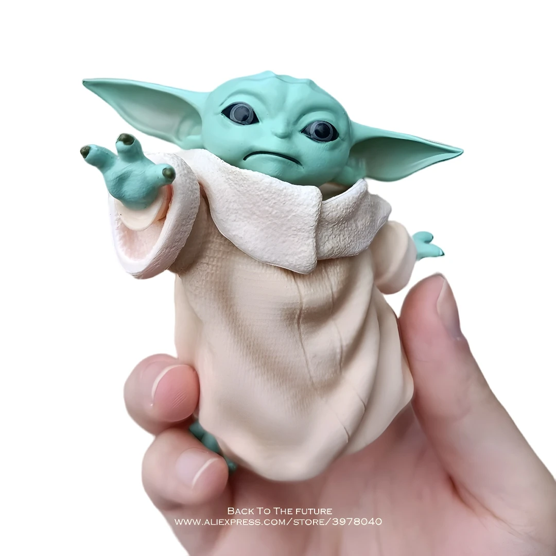 Hasbro Star Wars Movies Master Baby Yoda Darth Action Mandalorian Anime Figures Collection Mini Kids Toy Model for Children Gift