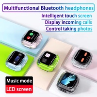 Air Max Smart Touch Screen Headsets TWS In Ear Buds Sports Earphones Binaural pro Stereo Soundtrack Microphone Bass Headsets