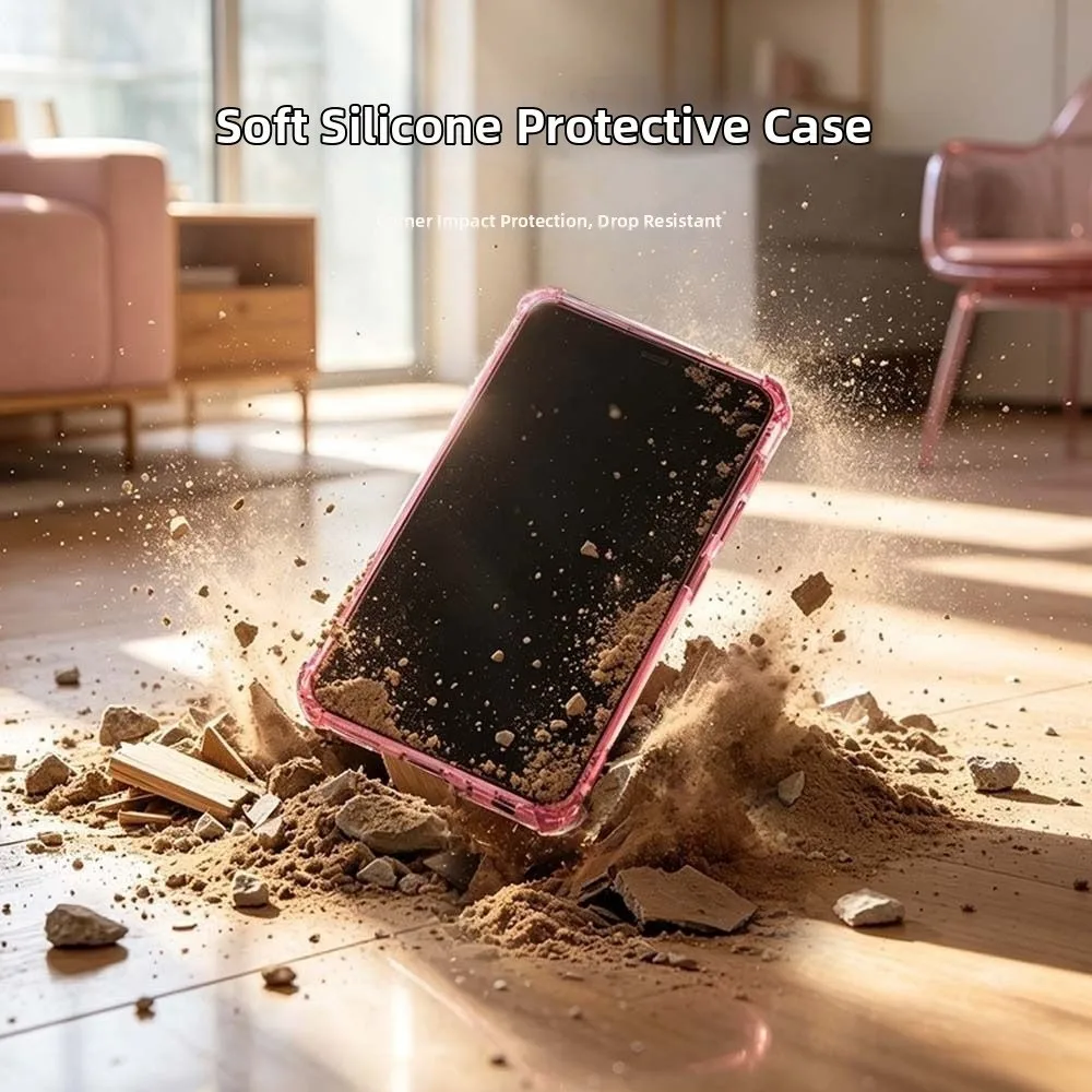 Transparent Protective Case Soft TPU with Lanyard MP3 Player Cover Anti-Scratch Shockproof for Innioasis G1/G3 MP3 Player